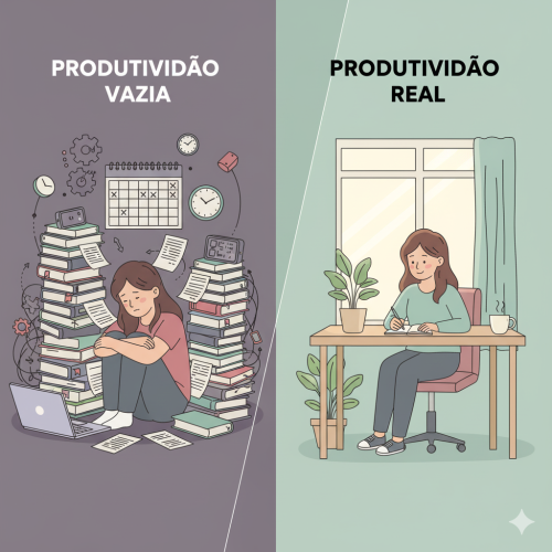 Você se Sente Perdido Mesmo com a Agenda Cheia? Bem-vindo à Armadilha da Produtividade Vazia.